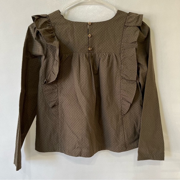 Copper Key Ruffle Top NWT - Picture 3 of 9